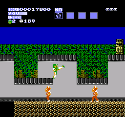Hiryuu no Ken: Ougi no Sho screenshot 3 for Famicom